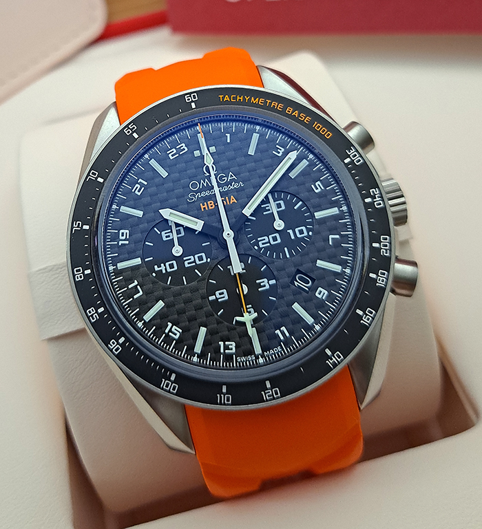 Omega Speedmaster Anniversary Series Co-Axial Chronometer GMT Chronograph Numbered Edition Ref. 321.92.44.52.01.003